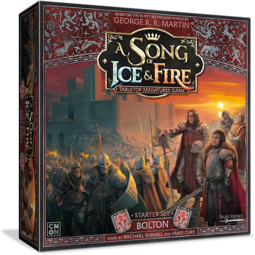 冰与火之歌战棋桌游Song Ice Fire波顿初始包BOLTON STARTER SET