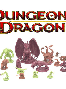 龙与地下城DND跑团桌游模型触须怪死神哥布林异教徒食人魔骷髅蛇