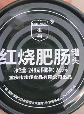 红烧肥肠罐头肉罐头3年保质期户外食品应急食品