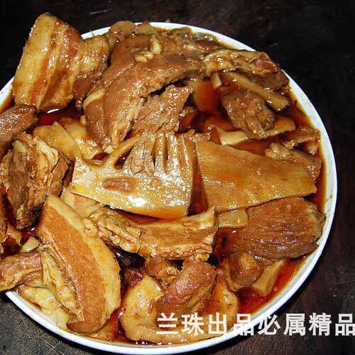 压缩干粮标准食品猪肉罐头