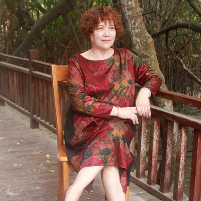 连衣裙罗马棉裙子宽松加肥加大码