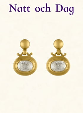 【黑夜系列】Natt Och Dag高级轻奢耳环女小众设计感