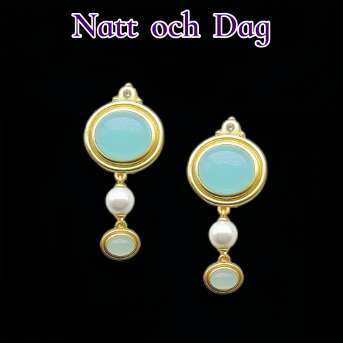 【多娜公主系列】Natt och Dag乘风破浪姐姐同款复古宫廷耳环