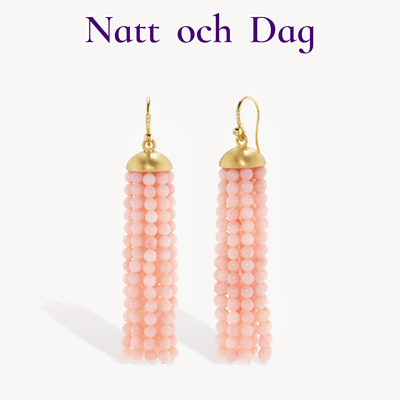 【Frigg的预言系列】Natt och Dag多色长款流苏耳环轻奢高级感女