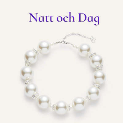 【人鱼公主系列】Natt och Dag复古宫廷晚宴风女项链贝壳澳白