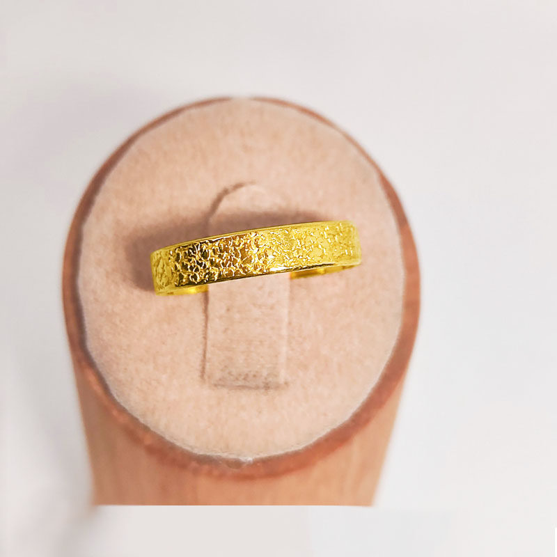 足金999黄金戒指和源情侣对戒