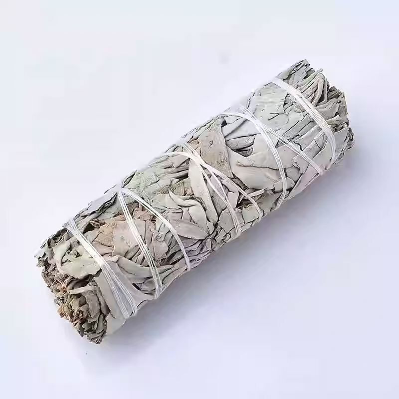 白鼠尾草美国加州White Sage捆绑香薰杖净化空间草雪松杖圣木