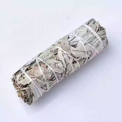 白鼠尾草美国加州White Sage捆绑香薰杖净化空间草雪松杖圣木