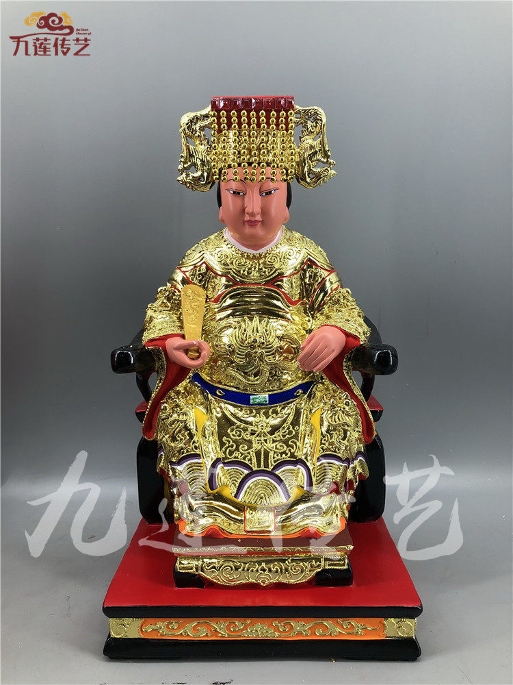 木雕神像媽祖天上聖母海妃湄洲娘娘樟木手工線雕精品40cm九蓮木雕在類目 家居飾品, 雕刻工藝, 木雕中 - 來自Buy2taobao.com提供專業的淘寶代購服務