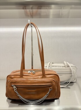 【珊珊家不退换】CHARLES&KEITH学院风CK2-20671897链条腋下包