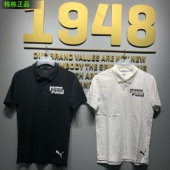 印花休闲运动POLO衫 商务宽松透气夏季 844186 经典 彪马PUMA男子短袖