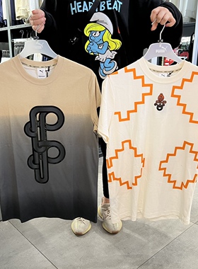 PUMA彪马 男女PRONOUNCE 联名运动休闲圆领纯棉短袖T恤 532145