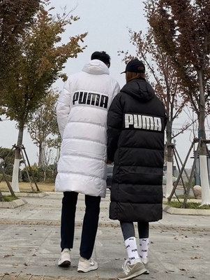 puma彪马中长款羽绒服防风运动