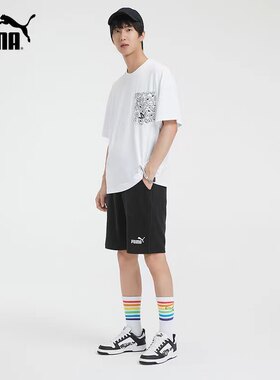 PUMA彪马新款男女同款佩斯利印花短袖T恤PAISLEY TEE 539502