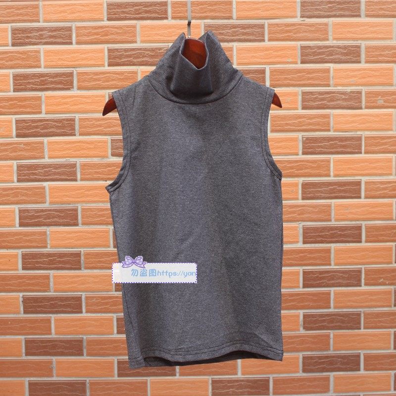 儿童新款高领打底衫2024秋冬款男童女童无袖T恤 宝宝纯色纯棉背心,童装/婴儿装/亲子装,T恤,淘宝优惠券,粉丝福利购,淘宝优惠卷