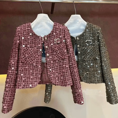 粗花呢常规短款粗花呢高级