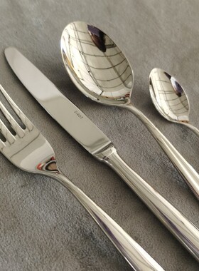 德国W酒店品牌HEPP牛排刀叉套装不锈钢西餐餐刀304ins风叉子勺