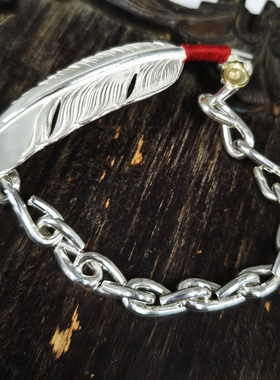 铁头的店拉瑞斯密斯LarrySmith余文乐同款红绳雨覆羽手链