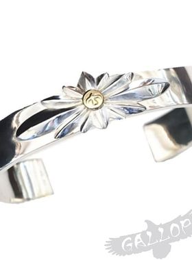 长铆钉扣飞鸟点金手镯手环