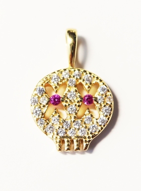 eyefunny风格吊坠铁头的店情侣