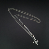 店 Werkstatt Munchen 铁头 德国手工做旧 五角星钥匙项链