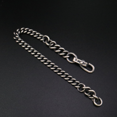 铁头的店欧美情侣925银复古手链