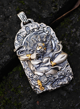 铁头的店男女通用925银吊坠