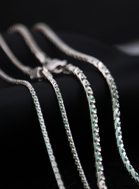 铁头的店925银蛇骨链情侣项链