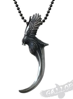 纯银铁头的店机车风格吊坠情侣