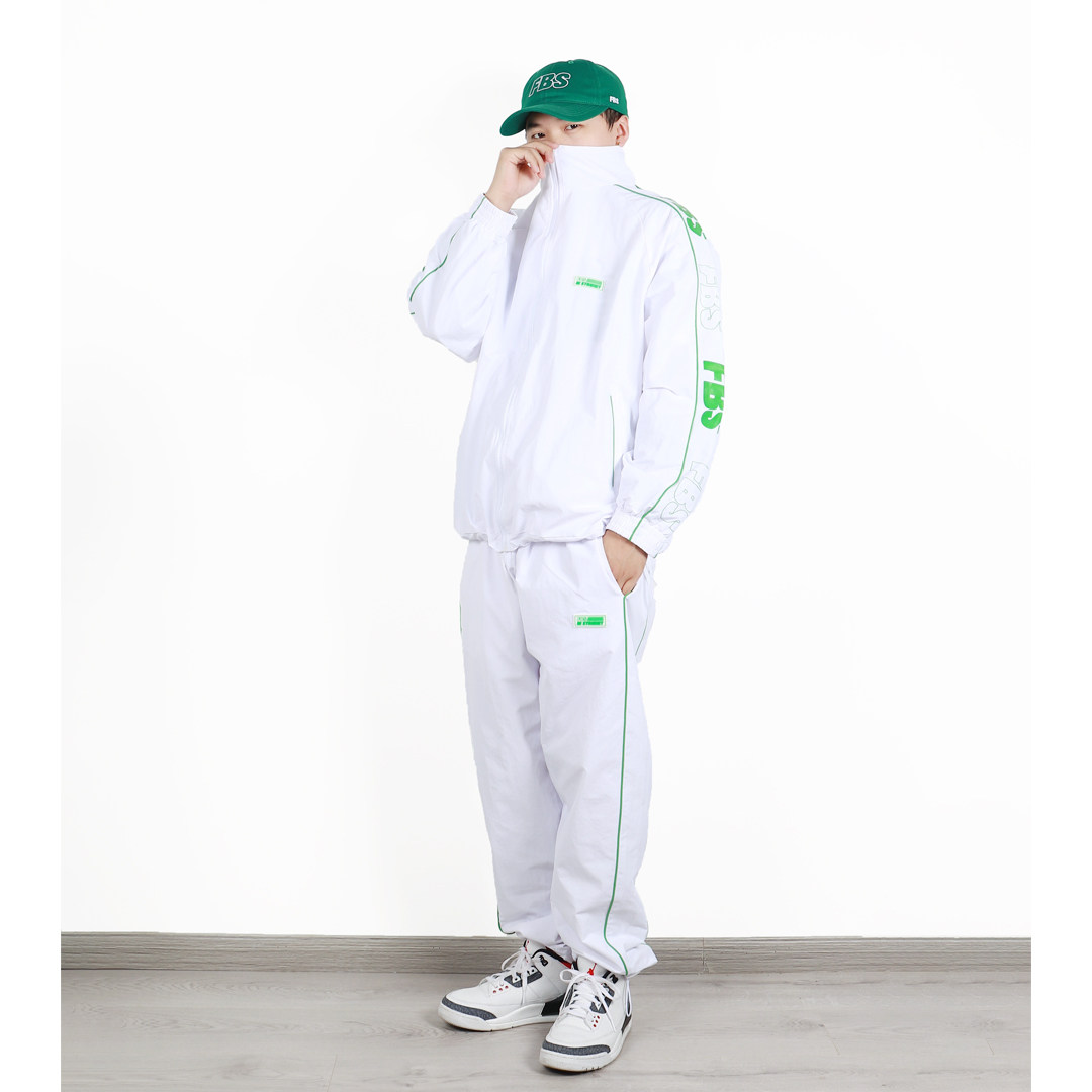 FBS BRAND 21AW RETRO OLD SCHOOL HIP HOP HIP HOP LOOSE LIGHTWEIGHT QUICK DRY BBOY TRACKSUIT