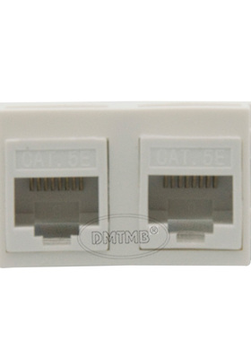 128型 地插 免焊接 双口网络 免工具压线 模块