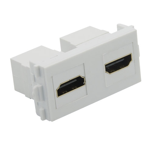 免焊接 双口 HDMI 直插型 母对母模块 V2.0版本