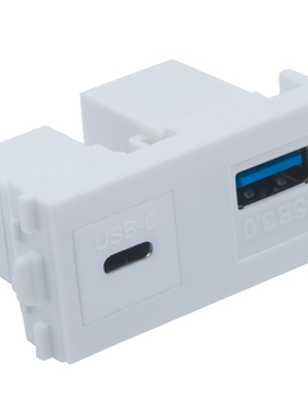 免焊接 双口 USB3.0 USB-C 直插型 母对母模块