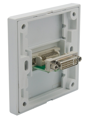 86型欧规 单口DVI 母对母直插式 组合面板