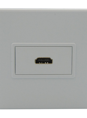 免焊接 单口 HDMI 面板 插座 墙插 螺丝接线式 HDMI V2.0 3D 4K