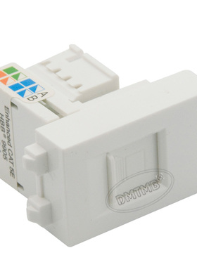 128型 地插 带防尘门 网络 RJ45 模块