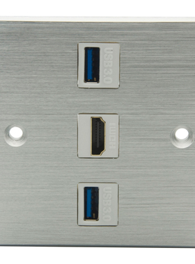 86型铝合金面板 HDMI USB3.0 自由组合 可定制