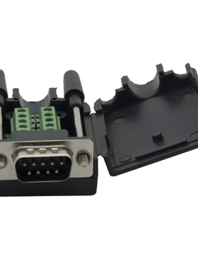 免焊接 串口头 DB9 RS232 RS485 插头 公头 母头