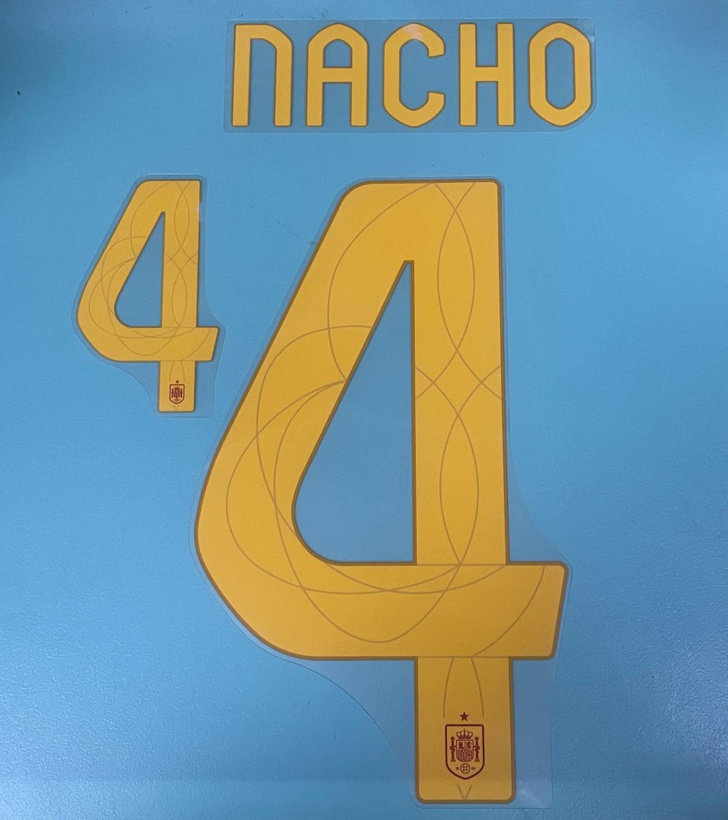 2024 年度 欧洲国家杯 欧锦赛 西班牙 主埸 原装印号 NACHO PEDRI
