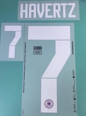 【新年特惠】2024 年度 歐錦賽 德國 客埸 原裝印號 #7 HAVERTZ