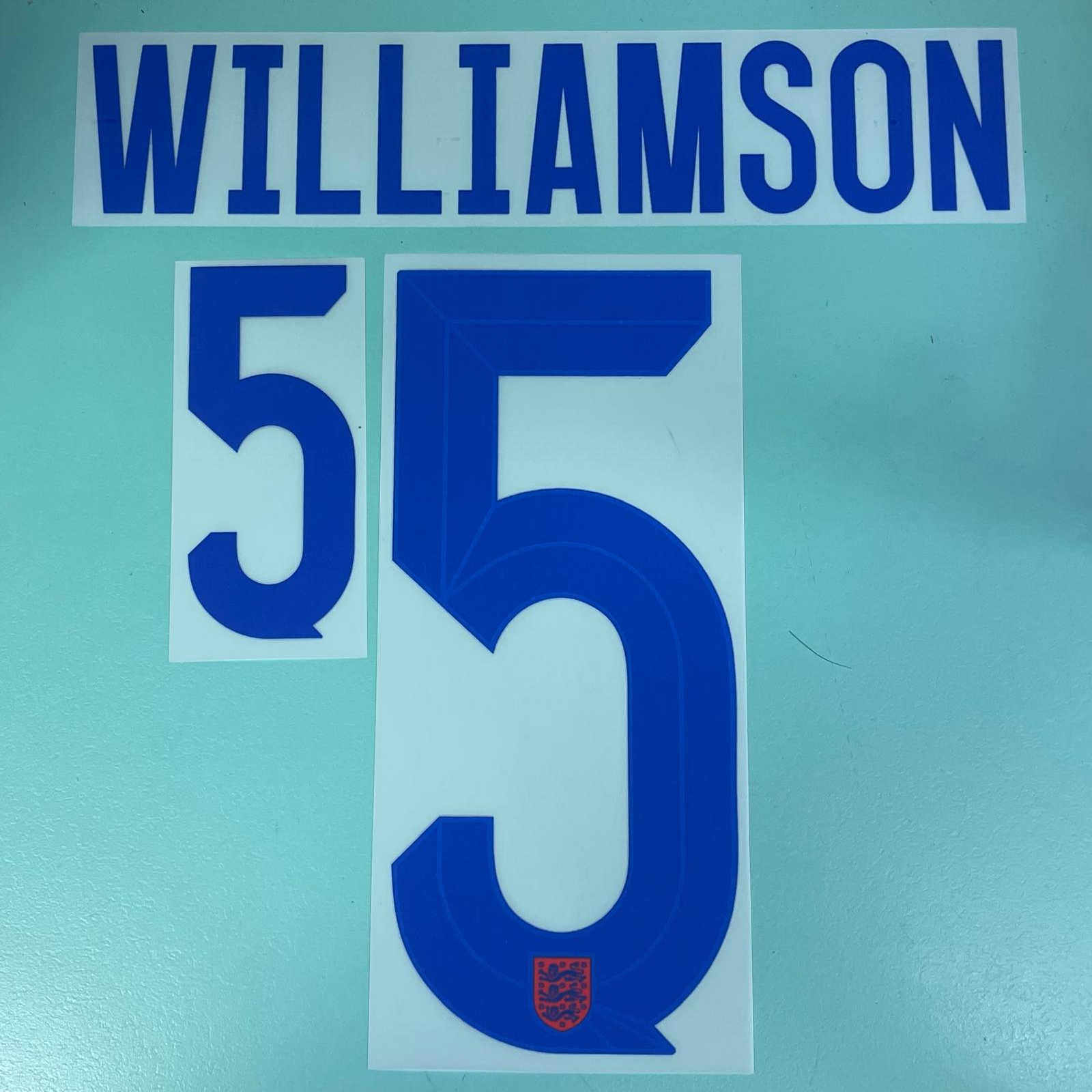 2025 年度 女子欧锦赛 英格兰 主埸 原装印号 WILLIAMSON RUSSO