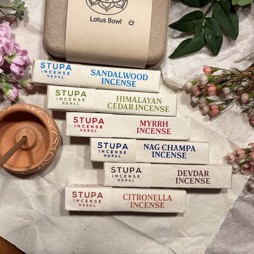 森林呼吸STUPA尼泊尔进口手工线香天然植物喜玛拉雅植物香熏藏香
