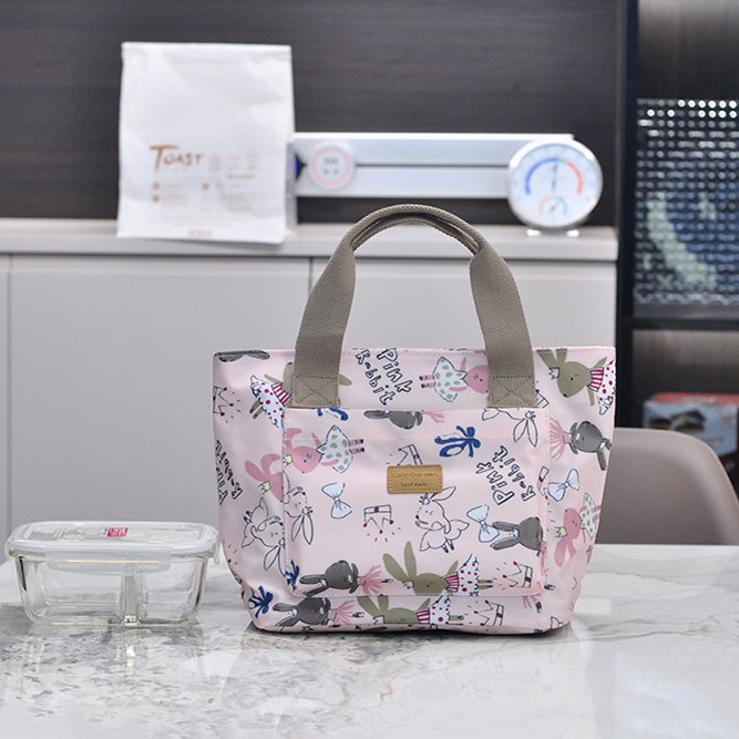防水手提妈咪包上班族带饭便当包