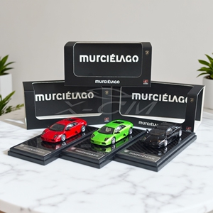 LCD兰博基尼蝙蝠车模1:64初代蝙蝠Murcielago合金汽车模型收藏