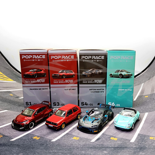 拓意POPRACE合金车模S系列164