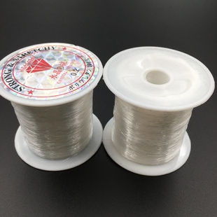 手缝钻鱼线透明线无弹力diy手工串珠鱼线水晶线配件材料尼龙鱼线