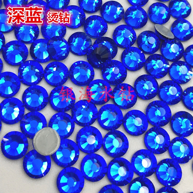 diy玻璃平底圆形辅料烫钻