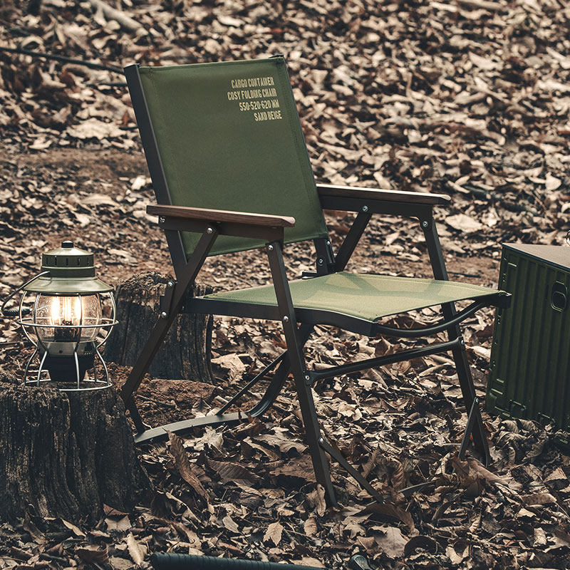 cargo户外折叠便携躺椅露营午休钓鱼椅子铝合金沙滩椅克米特椅