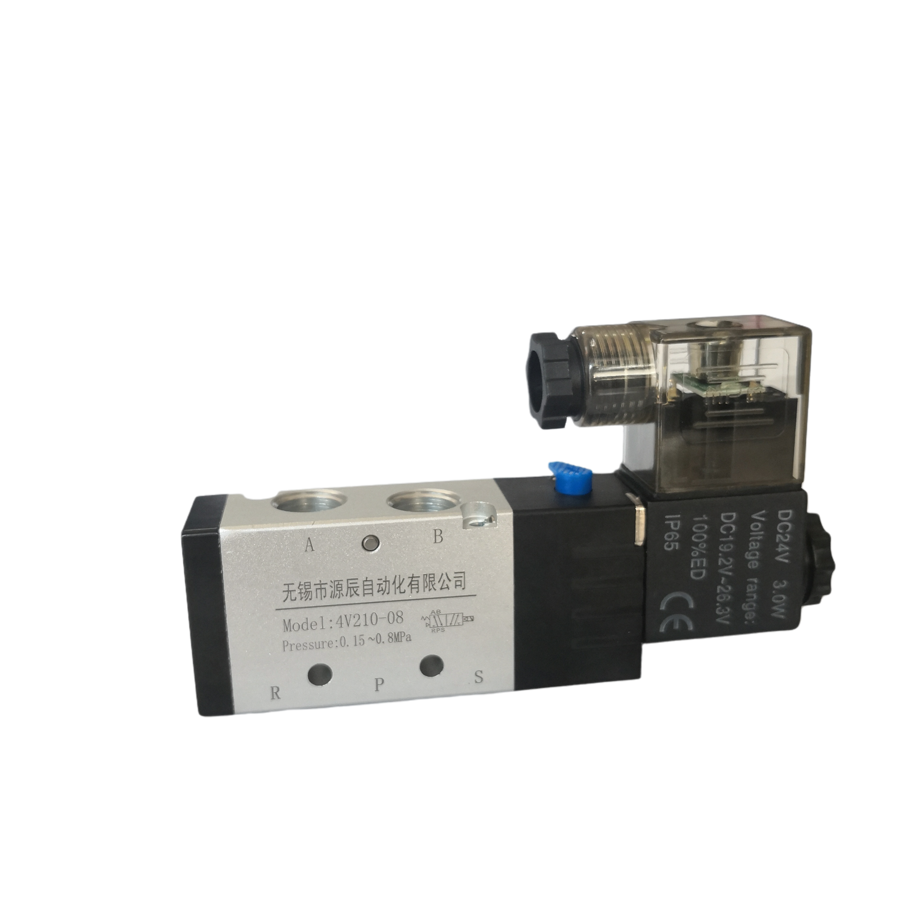 二位五通电磁阀 4v210-08 4v310-10 4v410-15 4v220 4v230 4v33