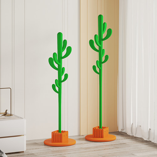 全实木衣帽架落地卧室挂衣架北欧